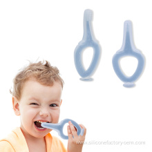 Best Selling Silicone Toothbrush Baby Handle Toothbrush